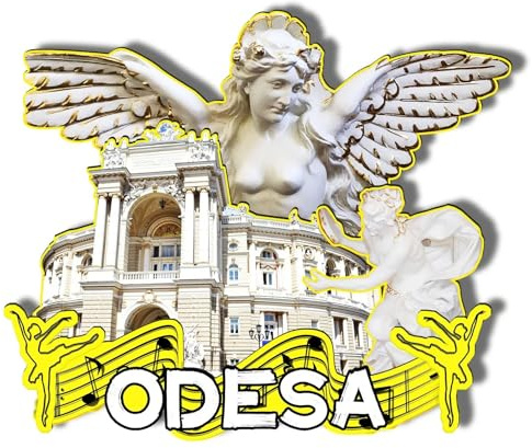 Orlaybar Odesa Ukraine Dekorativer Magnet, 3D-Kühlschrank, Stadt, Reise, Souvenir, Touristengeschenke, handgefertigtes Handwerk, Kühlschrankmagnet, Heimdekoration -956