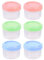 Lot de 6 Petites Boîtes à Ingrédients de 35 ml - Mini Pots à Sauce, Ketchup - Boîtes de Rangement Avec Couvercle - Bocaux Scellés Réutilisables Pour Conservation des Aliments