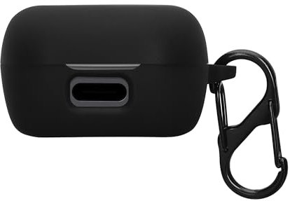 kwmobile Carcasa de Silicona Compatible con Sennheiser ACCENTUM True Wireless - Funda para Cascos inalámbricos - Negro