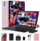 2025 Newest Tablet 10 Inch Android 14, 20GB RAM+128GB ROM (TF 2TB), Octa Core, WiFi 6 | Widevine L1 | 6000mAh | Bluetooth 5.0 | GMS | Type-C | 5+8MP| Widgets| Tablet with Keyboard & Mouse - Rose Gold