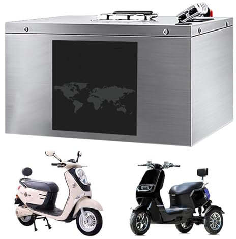 FREEDOH Batería de Motocicleta de 48 voltios Batería LiFePO4 de 48V Batería de Litio de 48V Batería de ciclomotor de 30Ah, 55Ah, 60Ah, 85Ah, 100Ah y 120Ah para Motor de 0 a 5800W,48v55ah