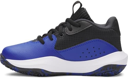 Under Armour Unisex Children's Grade School Lockdown 7 Trainers, 403 Royal Black White, 5.5 UK