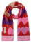 CODELLO Damen Schal aus recyceltem Polyester mit Herzen- und Schrift-Print
