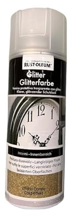 Rust-Oleum - SPRAY TRASPARENTE CON GLITTER D'ORATI ML400