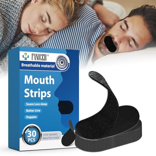 30 Stück Mundpflaster Schlafen,Mundpflaster Gegen Schnarchen,Pack - Premium Qualität zur Vermeidung von Schnarchen,Verbessern Sie Die Schlafqualität Weniger Mundatmung und Schnarchen