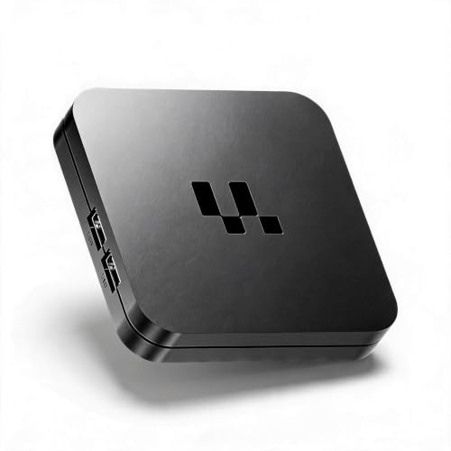 Dpofirs Reproductor Multimedia de Streaming para Android TV Box 4K Ultra HD, S905 Quad Core 2GB RAM 16GB ROM con WiFi BT LAN USB 2,0 (Enchufe de la UE)