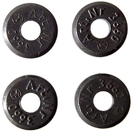 Cornat TEC380316 Joints en Caoutchouc pour Robinet grohe longlife Partie supérieure, 1/2'' (4 pièces), Multicolore