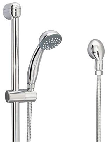 Symmons H321-V Dia 1-Spray Hand Shower with Slide Bar in Polished Chrome