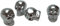 4 Ventilkappen Totenkopf Auto PKW Motorrad chrom silber Ventilverschlüsse Caps