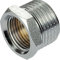 PLUMBING4HOME 1/2x 3/8 mâle x femelle de réduction mamelon raccords union laiton chromé Argenté