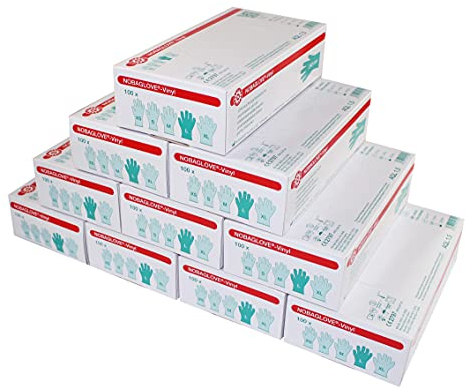 1000 Pezzi Guanti usa e getta NOBAGLOVE Vinile Senza polveri - large