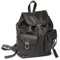 Hamosons â€“ GroÃŸer Lederrucksack GröÃŸe L/Laptop-Rucksack bis 15,6 Zoll, aus Nappa-Leder, Schwarz, Modell 560