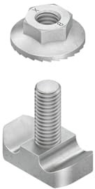 Niedax Universalverbinder GRHKM 6X15 V zweiteilig Verbinder für Kabeltragsystem 4013339012442