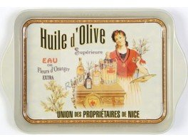 French Classics Bandeja de Metal pequeña huile d'olive