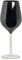 Excelsa Scratch Calice Color Wine cl 50, Nero, 6 Centimeters cm