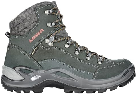 LOWA Stiefel mittel RENEGADE GTX MID Ws [2024] anthrazit/mandarine, 39