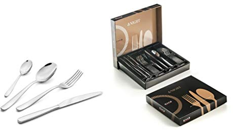 Posate 24pz acciaio night eme posaterie