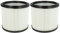 vhbw 2x filtre plissé compatible avec Rowenta Bully, RU 01, RU 02, RU 04, RU 05, RU 100, RU 101, RU 105, RU 520, RU03 aspirateur - blanc