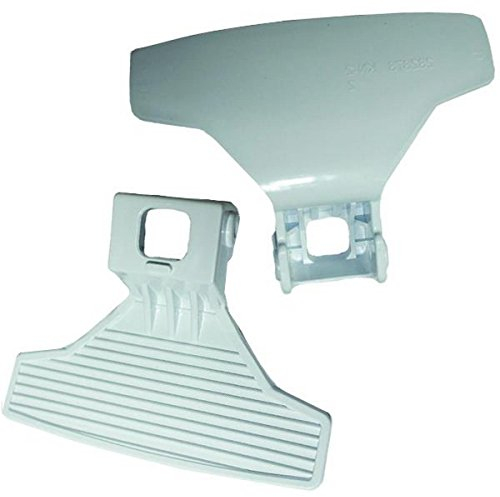 Maniglia per porta Beko Lavatrice bianco originale 2828780100 282878 KN-2 2