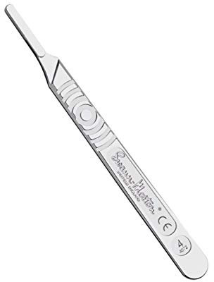Swann Morton Standard Scalpel Handles, No.3 No.3L, No.4, No.4L, No.5B, No.7, No.9, No.B3, No.B3L, Made in UK (No.4)