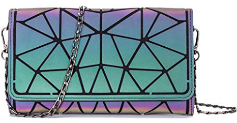 FZChenrry Geometrische Frauen Geldbörse Holographische Geldbörse Lumikay Geldbörse Tasche Geldbörse No.a, Einheitsgröße, RFID Geldbörse