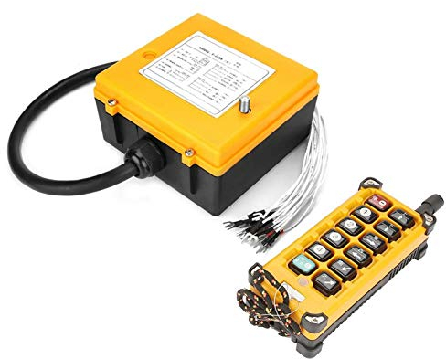 12 Tasten Hebebühne Controller 24V Kranzug Schalter Steuerung Heben Fernbedienung Heben Druckschalter für Kettenzug mit Sender