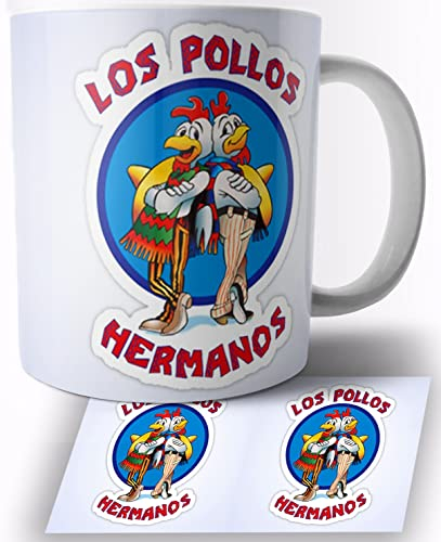 Breaking Bad Los Pollos Hermanos Keramik Becher 325ml Tasse Mug