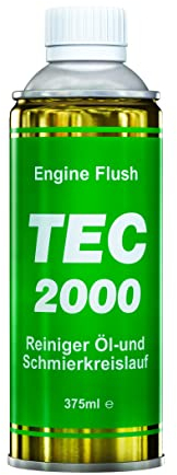 TEC 2000 Motorspülung - Engine Flush Motorreiniger für Benzin Diesel oder Gasmotoren 375ml - Kraftstoffadditiv zur Systemreinigung - Motorpflege Zusatz