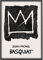 DPKHDS Basquiat Crown Street Painting Auf Leinwand, Abstraktes Wandkunst-Poster, Wandbild, Wohnzimmer-Wanddekoration, 40 X 60 Cm, Rahmenlos