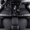 ERBRA All Inclusive Auto Leder FußMatten für BMW X1 F48 2016-2021, Maßgeschneiderte Vollabdeckung Wasserdicht Tragen Anti rutschfeste Fussmatten, Auto ZubehöR,A/All Black