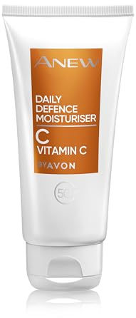 AVON Anew Vitamin C Lotion LSF 50 | Feuchtigkeitsspendende Gesichtspflege mit LSF 50 für täglichen Sonnenschutz und ein gepflegtes Hautgefühl