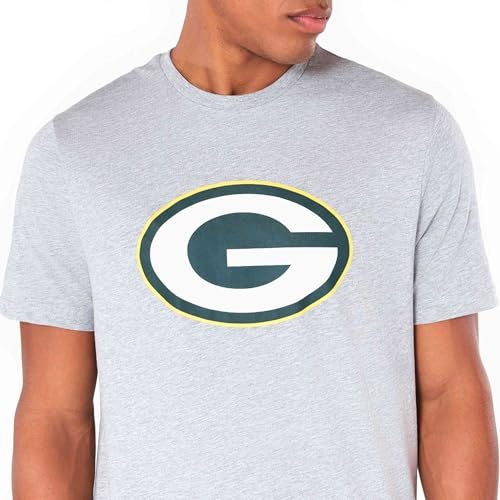New Era NFL Green Bay Packers T-Shirt Herren & Damen Grau Gr. S