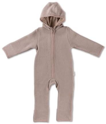 Hofbrucker® PREMIUM WOLL WALKOVERALLl | AUS 100% Merino Schurwolle mit Reißverschluss | Weicher Strapazierfähiger Walk-Anzug für Kleinkind & Baby | Für Herbst Winter & Frühling