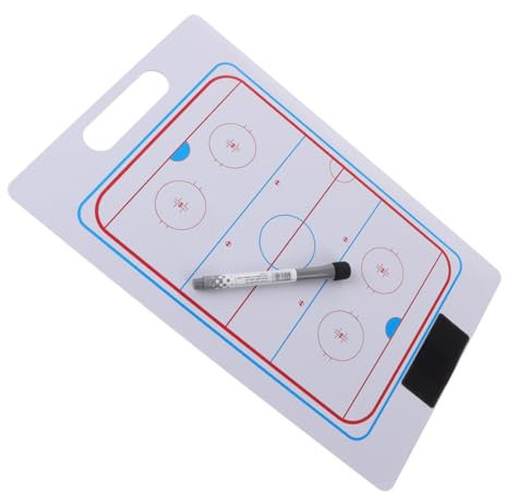KITANDOVE Hockey Coaching Board Tragbar Wiederverwendbar Aus Langlebigem Material Für Trainer Und Spieler Hockey Whiteboard Für Strategien