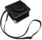 Personalized Camera Case compatible with Fujifilm Instax Camera, PU Leather Portective Case with Shoulder Strap, Custom Name & Text (MINI 99, Black)