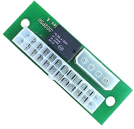 UKCOCO Netzteiladapter Addpsu Für ATX-Power-Boards Kompatibel Pin-molex-steckern Und Bootkarten Ohne Kabelschneiden Oder Schweißen Installieren Im Gehäuse