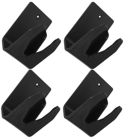 NUOBESTY 4pcs Plastic Scanner Mount Rack Holder for Desk Handheld Scanner Bracket Stand for Warehouse Library Retail Store Use