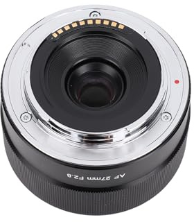 Zunate Obiettivo autofocus 27 mm F2.8, E Mount APS-C 42 mm Frame ad Ampia Apertura con riconoscimento oculare per Fotocamera mirrorless AF E Mount