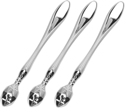 COLLBATH 3 Stück Teiliges Kompakter Tragbarer Metall augenmassage stäbe mit Doppelseitigem Design Durchblutung und Besseren Aufnahme von Augencremes für Tägliche Anwendung und Unterwegs