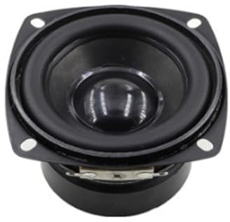 Aniyaa 3-Inch Subwoofer Speaker 15W 4 Ohm 78MM DIY Bookshelf Hi-Fi Speaker for Home Audio Projects Hifi Home Sound Theater