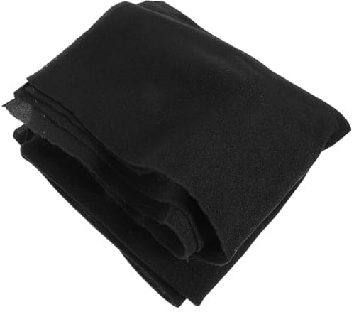 ADOCARN Mousse Filtrante Anti-Poussière Noire en Polyuréthane 1M X 1M X 3Mm Rouleau d'Air pour Filtres de Ventilation Maison Matériau Filtrant Résistant Haute Température Adapté