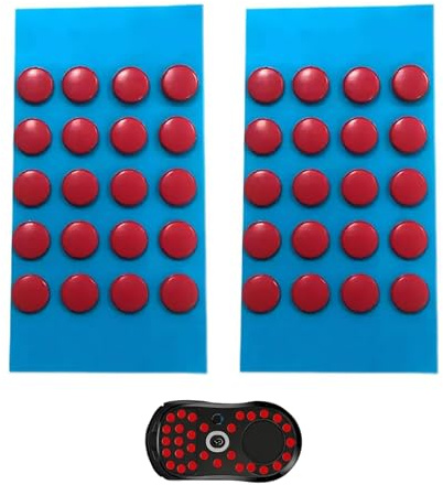 HJDJBD Lot de 40 patins de souris pour Wallhack Pro Superglide Performance sur verre Tapis de souris fins pour un contrôle maximal et un glissement sans effort Pieds de souris pour jeux et bureau 0,6