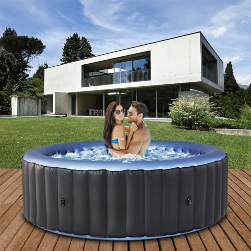 Miweba Whirlpool MSpa | 2-8 Personen Pools (Bergen 8 Personen) | Viele Modelle rund und eckig | Ø 125-224 cm | In- Outdoor Pool | Bis zu 144 Massagedüsen | Ganzjähriger Einsatz winterfest