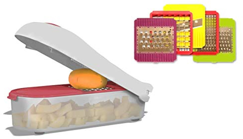 Durandal Trancheur de légumes Trancheur Manuel de légumes | Trancheur Manuel de Pommes de Terre, d'oignons, de légumes Ronds | Accessoires de Cuisine