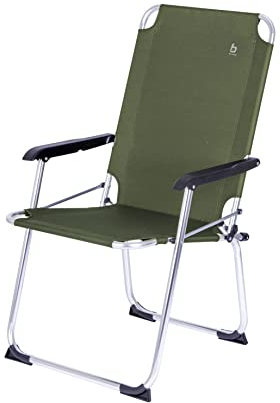 Bo-Camp Alu Campingstuhl Copa Rio Comfort Klapp Stuhl Sessel Garten Stuhl Angel Grün