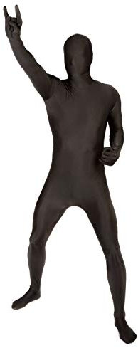Morphsuit Schwarz Herren, Ganzkörperanzug Schwarz, Schwarzer Ganzkörperanzug, Zentai Ganzkörperanzug, Zentai Suit, Ganzkörperanzug Kostüm, Ganzkörperanzug Karneval, Ganzkörperanzug Halloween L