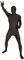 Morphsuit Schwarz Herren, Ganzkörperanzug Schwarz, Schwarzer Ganzkörperanzug, Zentai Ganzkörperanzug, Zentai Suit, Ganzkörperanzug Kostüm, Ganzkörperanzug Karneval, Ganzkörperanzug Halloween L