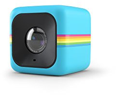 Polaroid Cube Videocámara de acción de estilo de vida HD 1080p (AZUL)