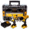DeWalt DCK211D2T-QW Kit 2 Outils 10.8V 2Ah Perceuse Visseuse/à Chocs