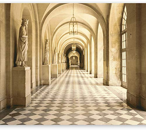 Fotomurales B&D XXL 100x70 cm Papel pintado tejido no tejido Decoración de Pared decorativos Murales moderna Diseno Fotográfico Arquitectura Escultura d-B-0038-a-d